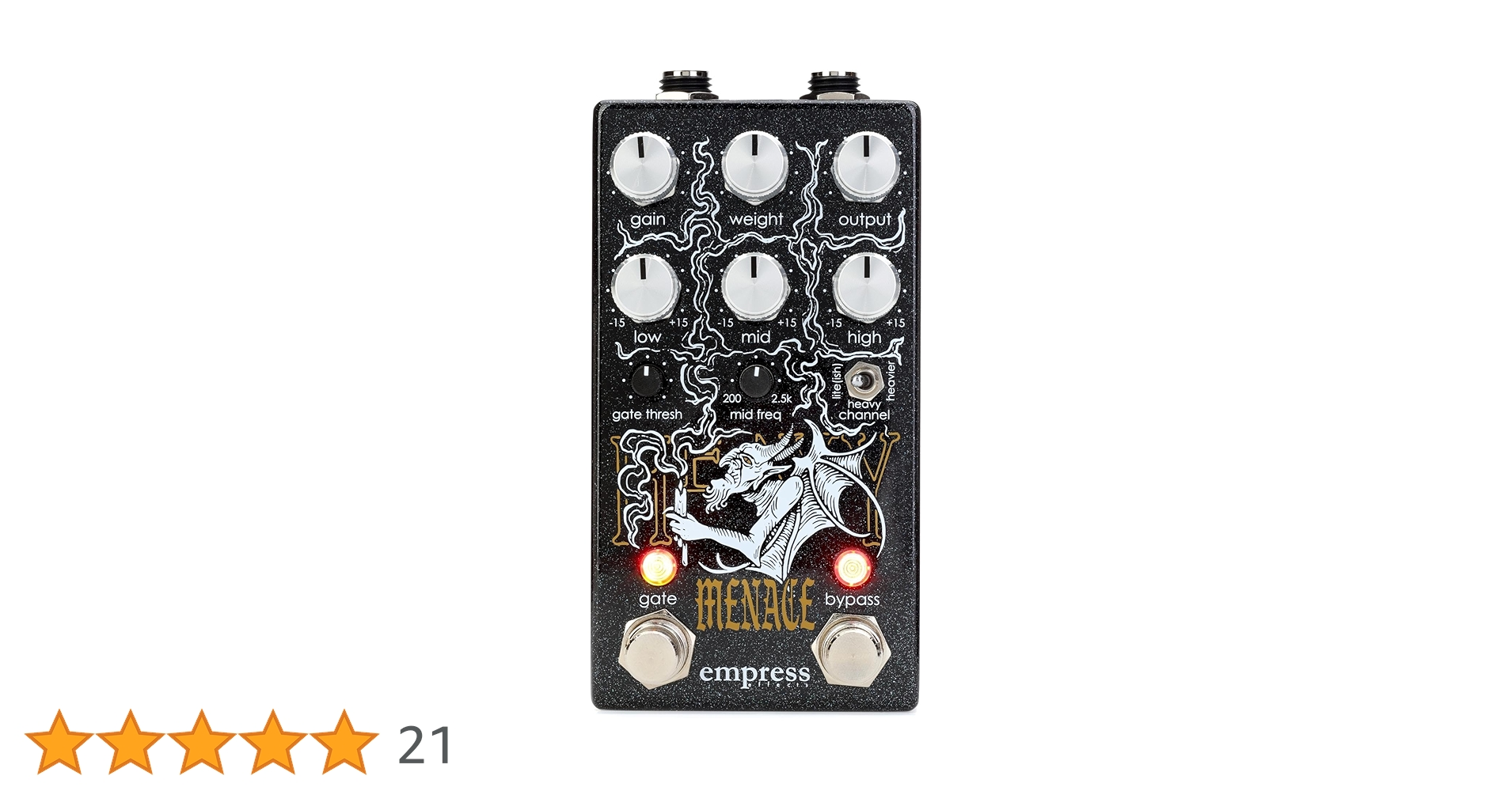 Empress MENACE ギターエフェクター Empress Heavy Menace Distortion For Sale in Canada | Free Shipping